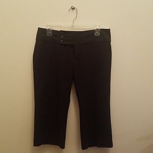 GUC Maurice's black capri work pants